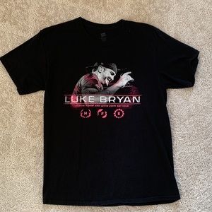 Luke Bryan 2017 Black Tour Tee, M